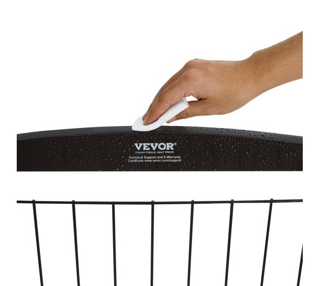 Sulankstoma nepriklausoma šunų tvorela ruda8