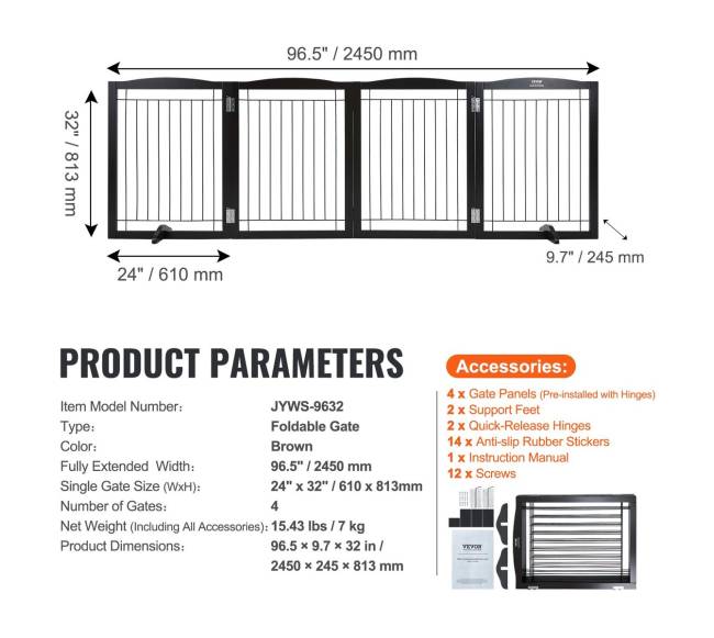 Sulankstoma nepriklausoma šunų tvorela ruda10