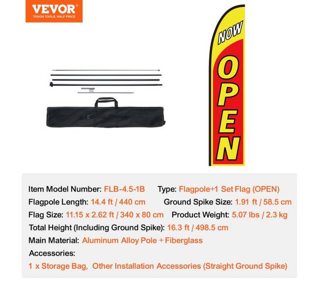 Reklaminės vėliavos verslui su stulpu ir vėliava6