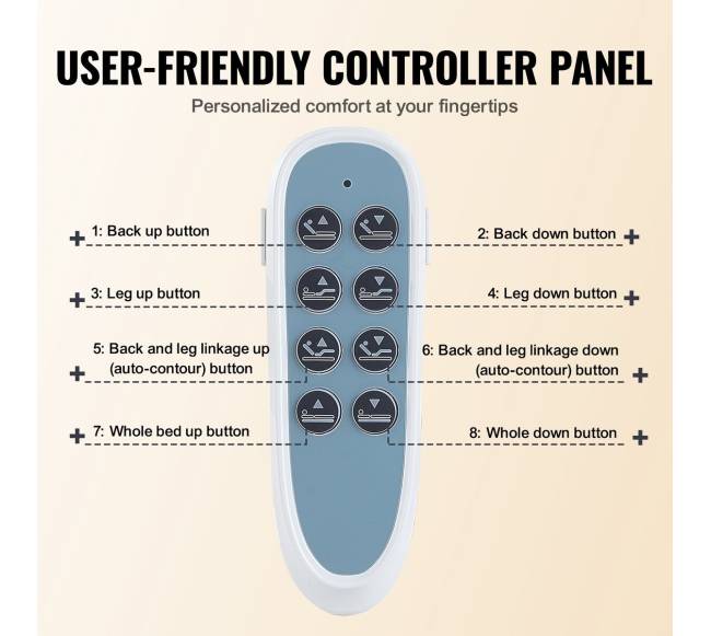 Elektrinė daugiafunkcinė ligoninės lova5