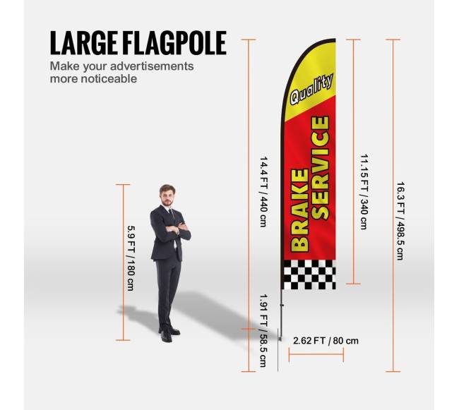 automobilių remonto reklaminis vėliavų rinkinys2