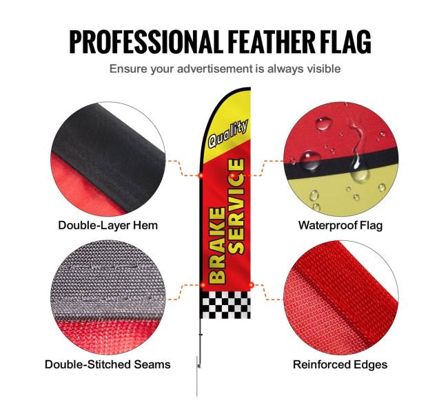 automobilių remonto reklaminis vėliavų rinkinys5