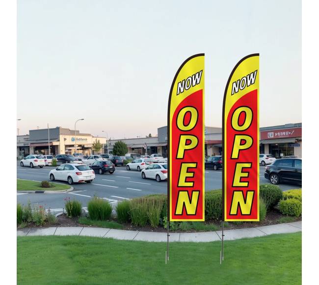 Verslo reklamos vėliavos ir stovi 16,3 m7