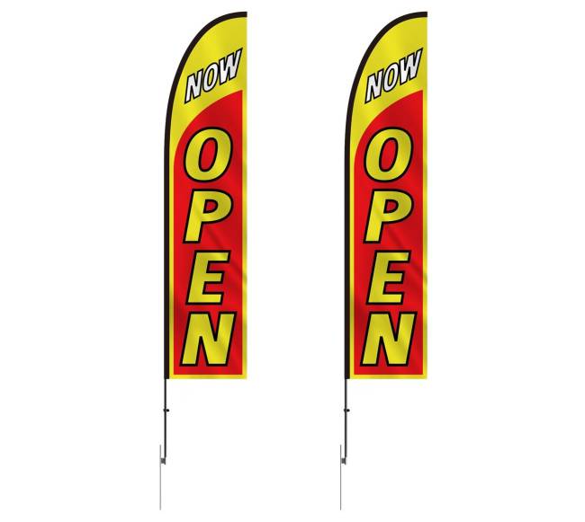 Verslo reklamos vėliavos ir stovi 16,3 m9