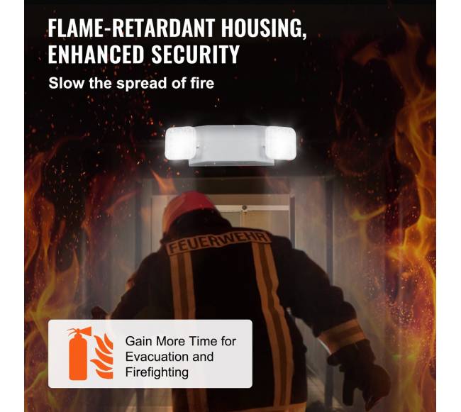 Avarinis LED išėjimo apšvietimas (6 vnt.)3