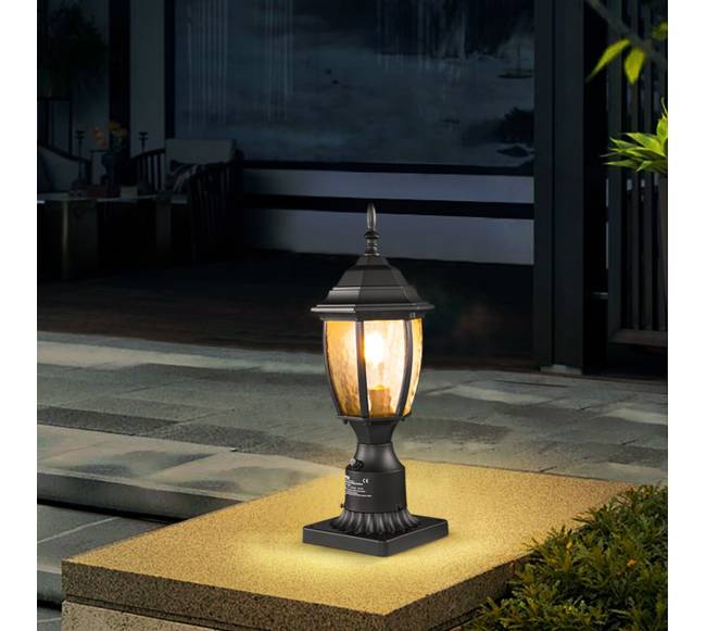 Lauko lempa su jutikliu 400 mm7