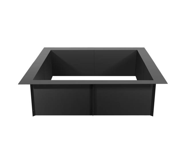 Kvadratinis laužavietės žiedas 36x36 cm0