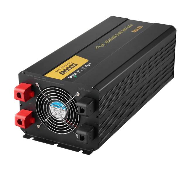 Pure sinusoides keitiklis 5000W 12V į 230V LCD9