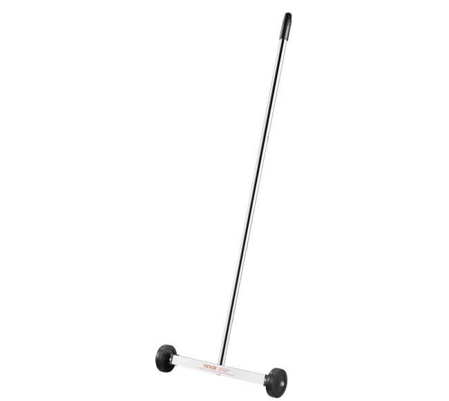 Magnetinis surinkėjas su ratais 15 cm reguliuojama rankena0