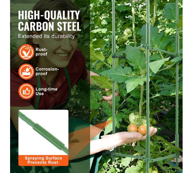 Pomidorų narvai sodui, augalų atramos2