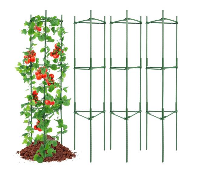 Pomidorų narvai sodui, augalų atramos9