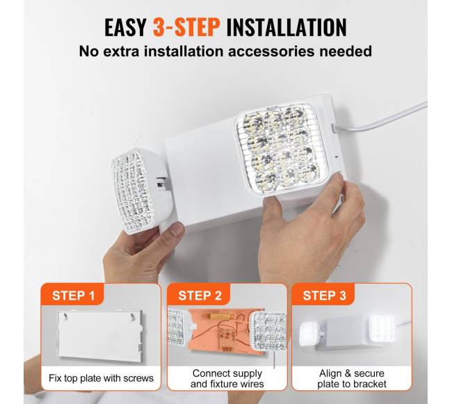 24 vnt. avarinis LED šviestuvas su akumuliatoriumi6