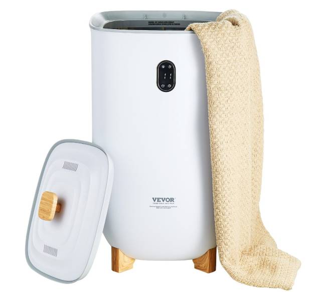 35L rankšluosčių šildytuvas su LED ekranu ir laikmačiu0