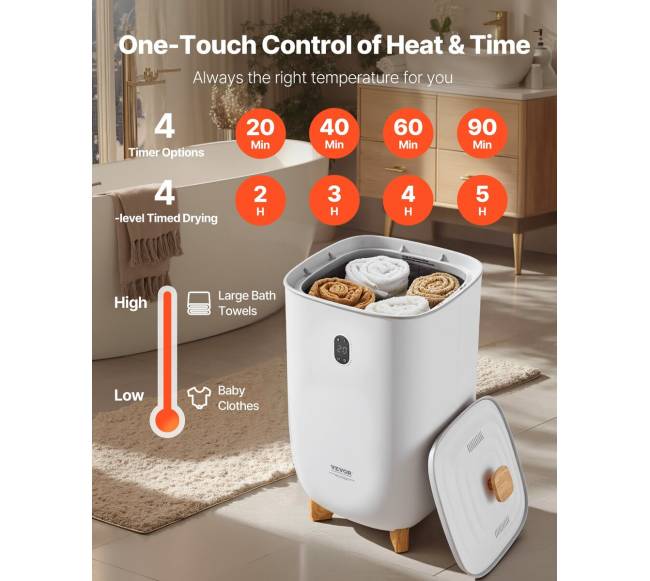 35L rankšluosčių šildytuvas su LED ekranu ir laikmačiu5