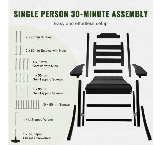 Lauko supamuoji kėdė su aukšta atlošu3