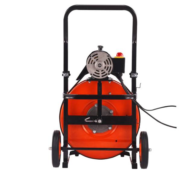 Elektrinė kanalizacijos valymo mašina su sraigtu9