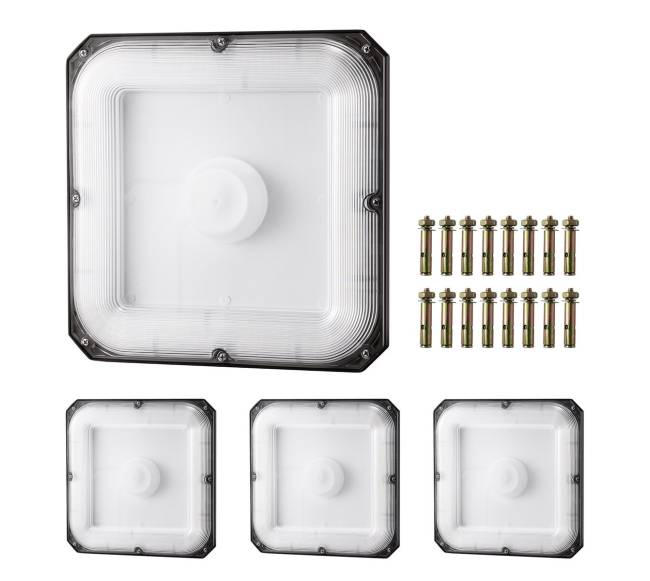 LED baldakimų šviestuvai 80 W lauko apšvietimui8