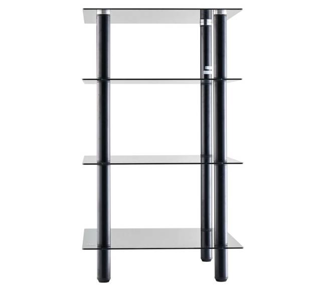 4 lentynų AV stovas iš tvirto stiklo9