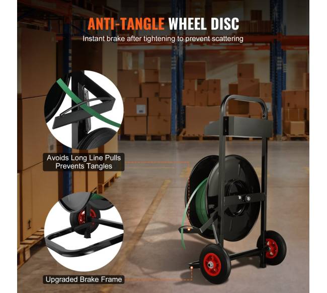 Pakavimo vežimėlis PETPP juostoms3