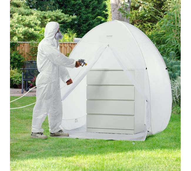 Nešiojama purškimo palapinė 152x152x178 cm7