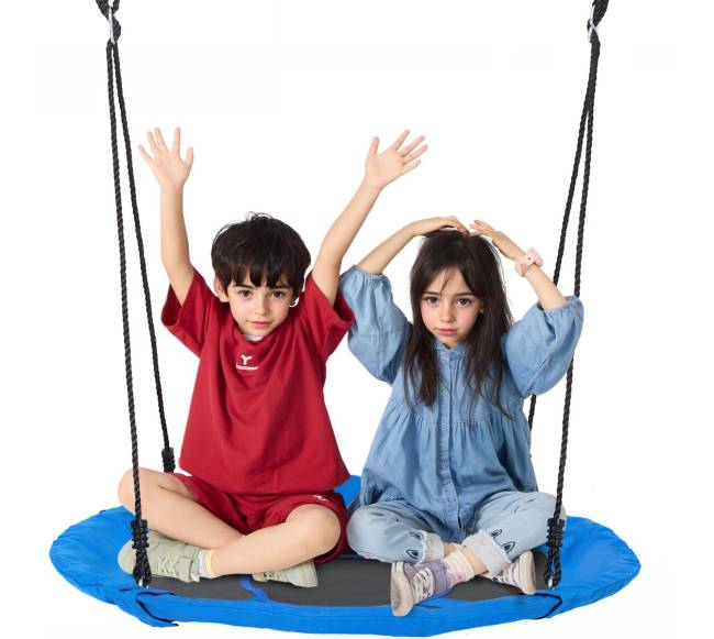 Sodo supynės lėkštutė, mėlynos spalvos0