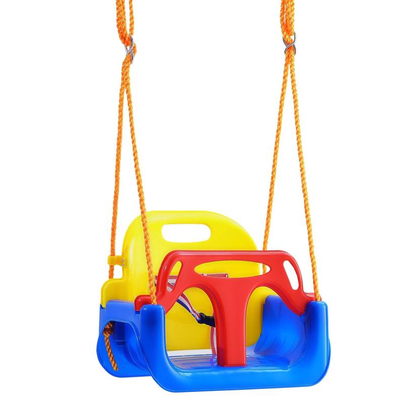 3-in-1 sūpynės vaikams su reguliuojamomis virvėmis0