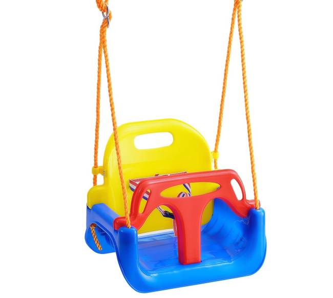 3-in-1 sūpynės vaikams su reguliuojamomis virvėmis8