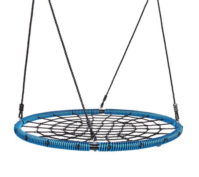 Apvalus voratinklio sūpynių tinklas vaikams8