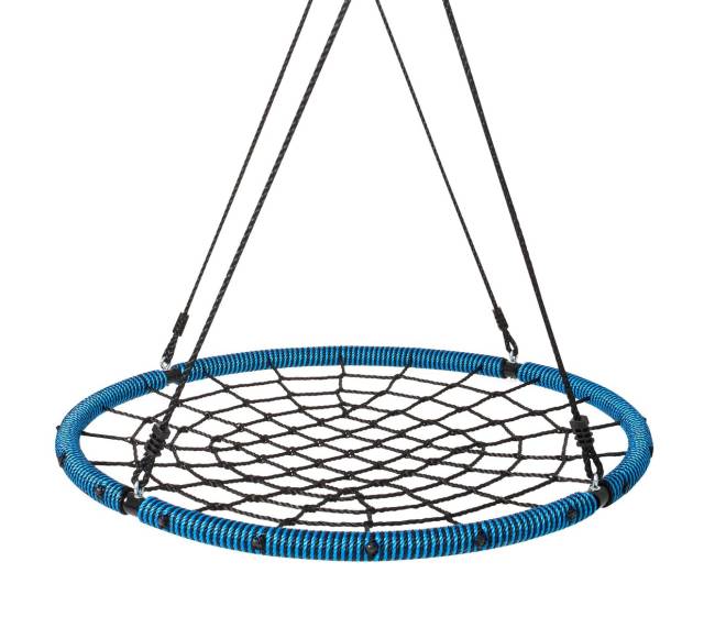 Apvalus voratinklio sūpynių tinklas vaikams9