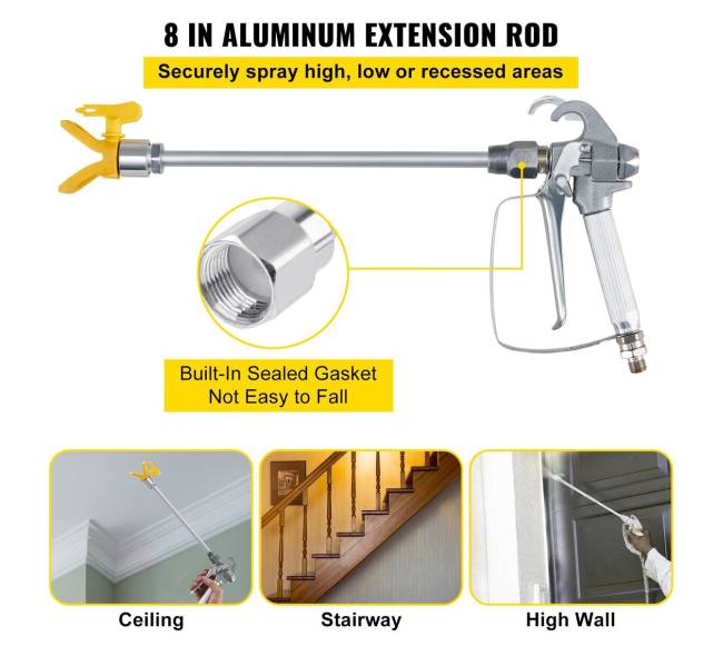 Beoriai dažų purškimo žarnos rinkinys 15 m5