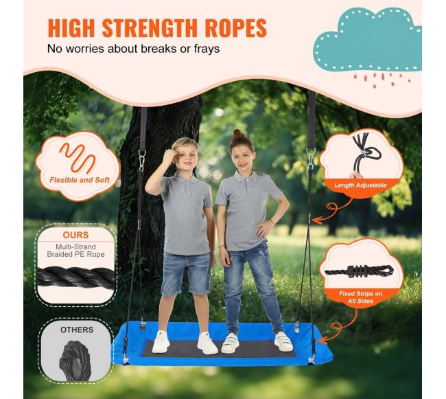 Vaikams skirtas platforminis sūpynės medis3