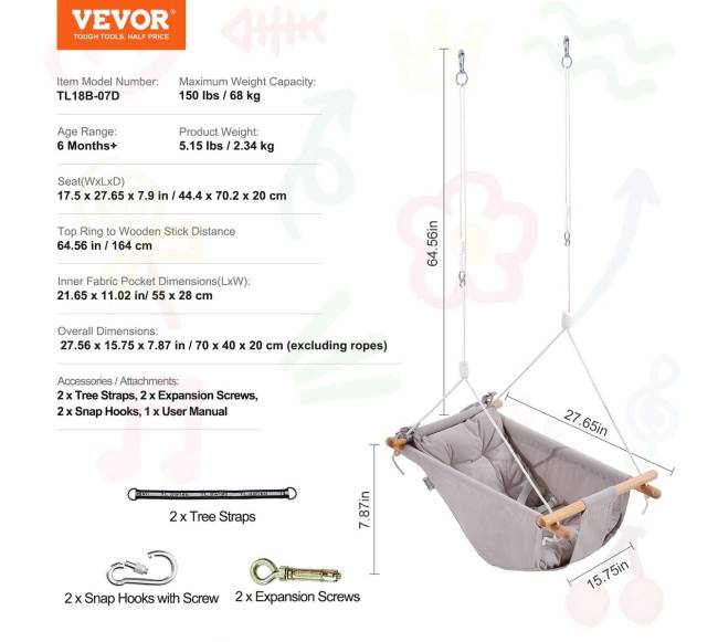 Sūpuoklės kūdikiams su 3 režimais6