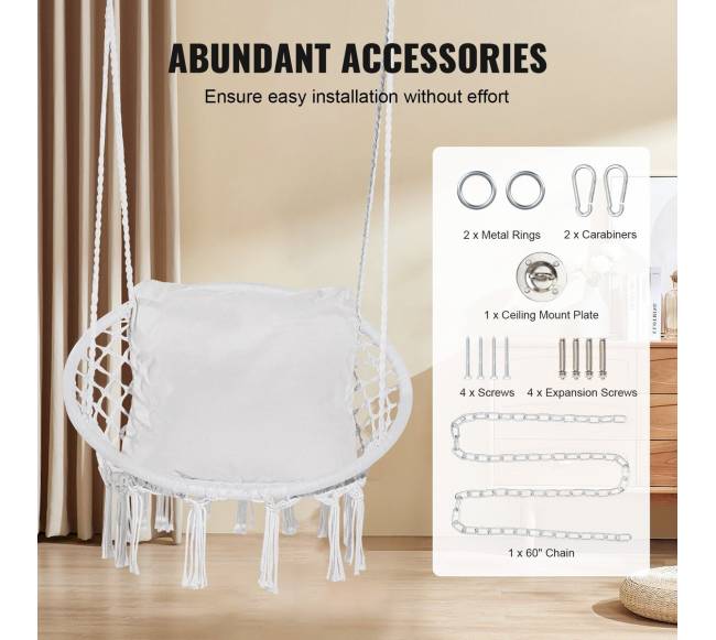 Kabantis supamas hamakas su pagalvėle4