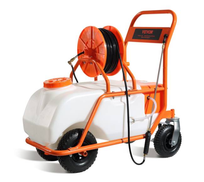 60 litrų sodo purkštuvas su kuprine8