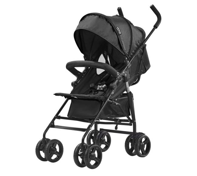 Lengvas vežimėlis su reguliuojama atlošu 0