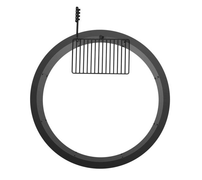 Plieninis laužo žiedas 101 cm su kepsnine9