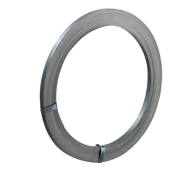 Plieninės pakavimo juostos 12.7 mm x 100 m9