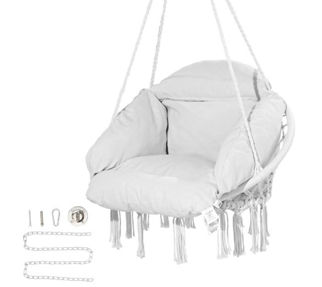 Pakabinama hamako kėde su pagalve8