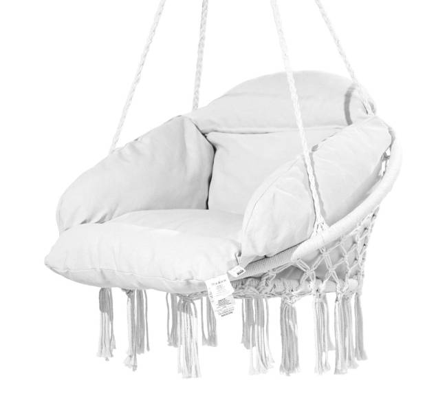 Pakabinama hamako kėde su pagalve9