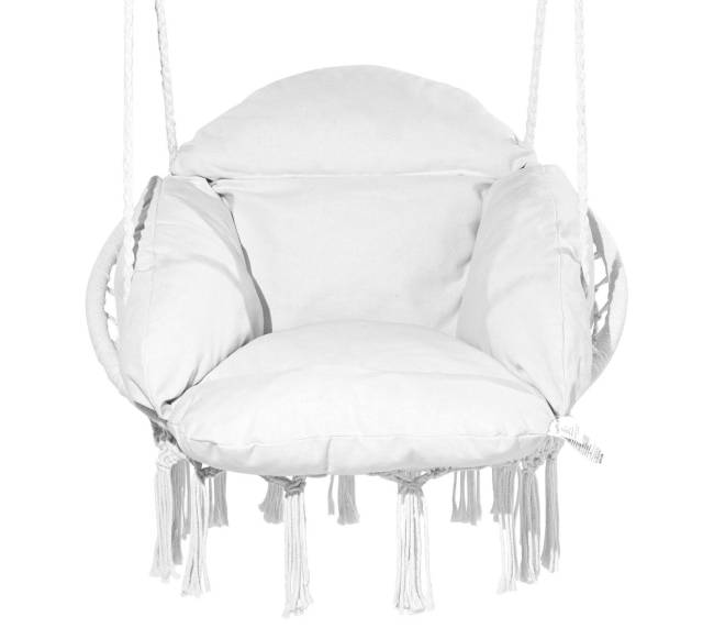 Pakabinama hamako kėde su pagalve10