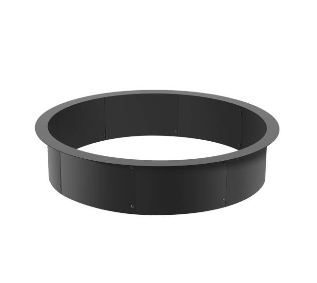 Apvalus laužavietės žiedas 40 colių plieninis įdėklas0