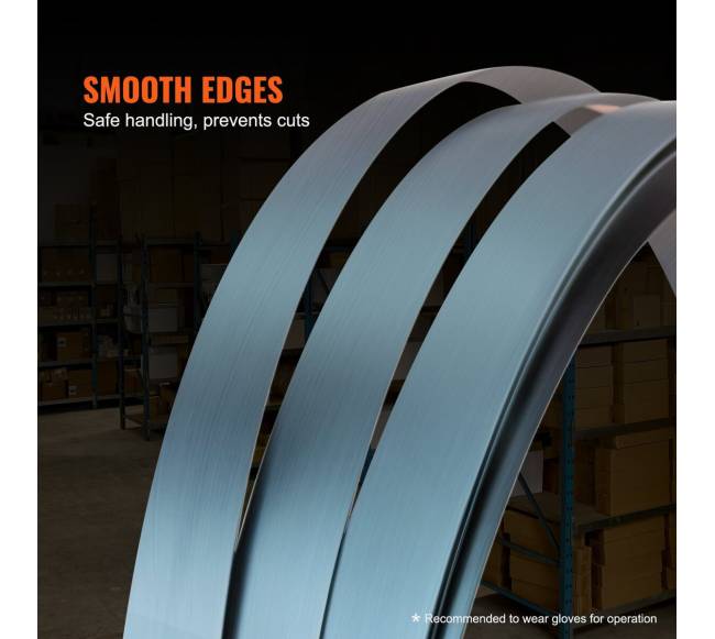 Plieninė pakavimo juosta 1,9cm x 0,55mm x 500m4