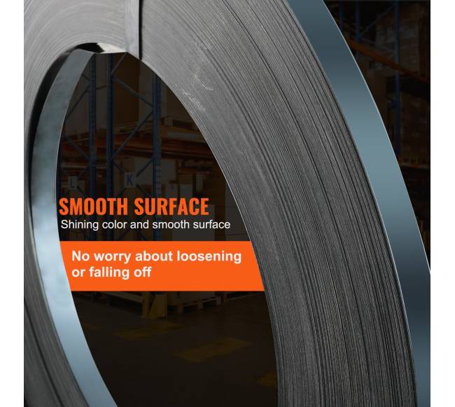 Plieninė pakavimo juosta 1,9cm x 0,55mm x 500m5