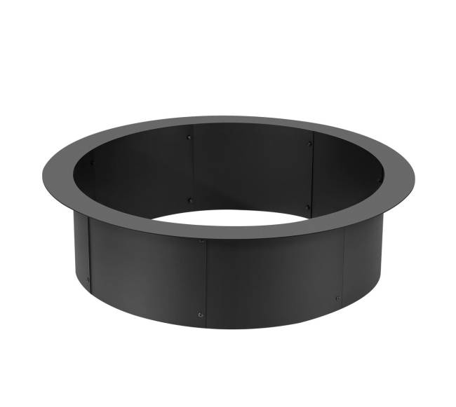 Apvalus 91 cm laužavietės plieno žiedas0