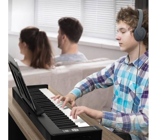 Sulankstomas 61 klavišo klavišas pianinas su Bluetooth7