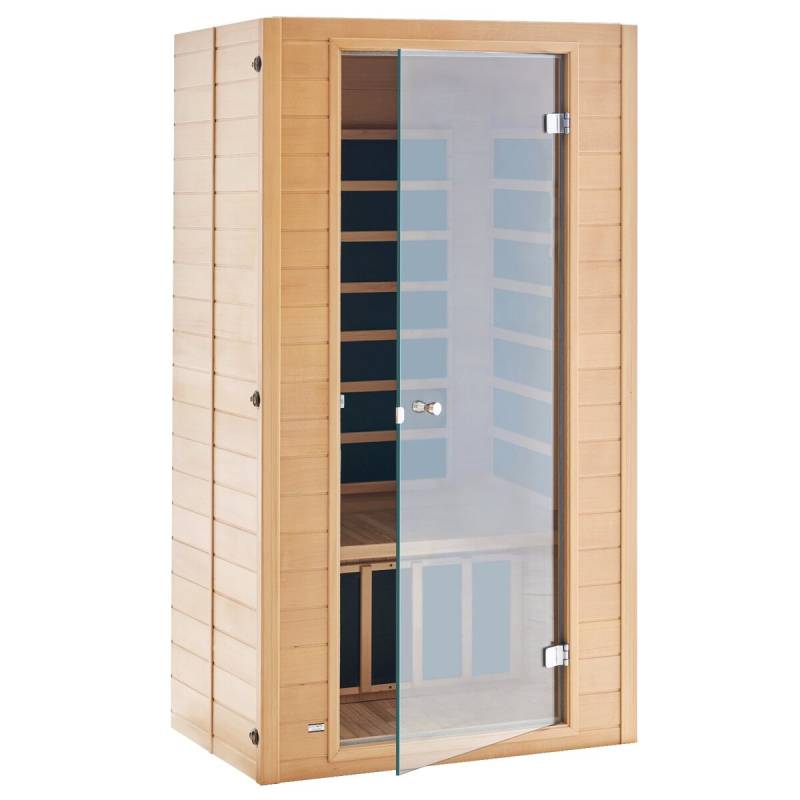 Infraraudonųjų spindulių medinė sauna 1-2 asmenims0