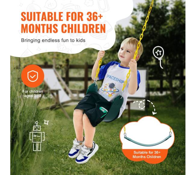 2 vietų sūpynių pakaitalai lauko sūpynių komplektui2