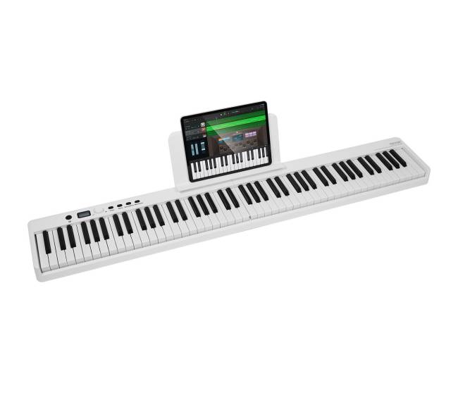 88 klavišų sulankstomas pianinas su Bluetooth0