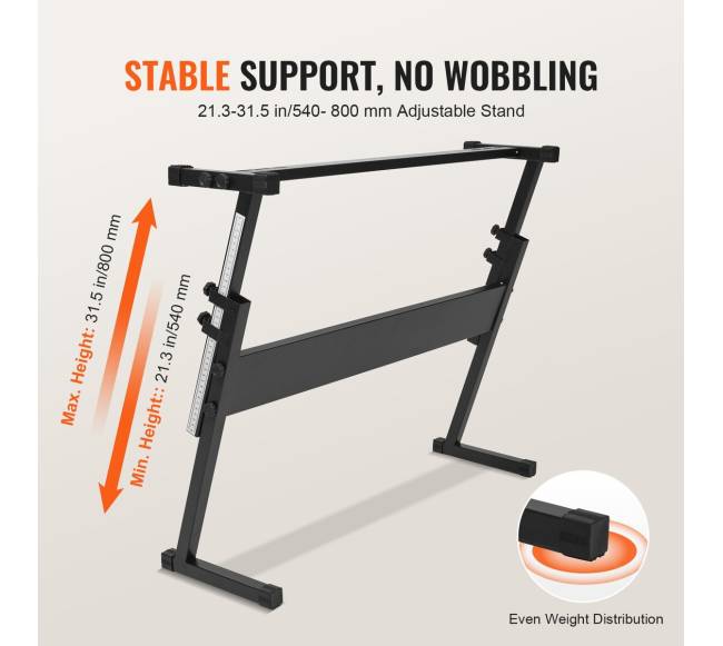 88 klavišų sulankstomas klaviatūras fortepijonas4