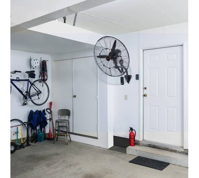 Osciliuojantis sieninis rūko ventiliatorius 74.9 cm7